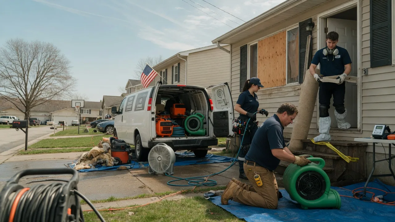 Water Damage Restoration in Given, WV near me